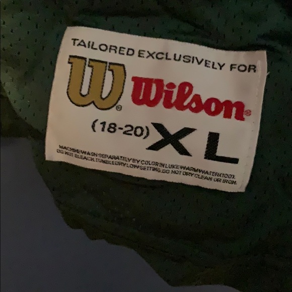 Wilson Green Bay Favre Jersey - Picture 3 of 5